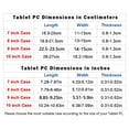 thumbnail image 3 of 9"-10.1" Inch Universal Tablet Case Protective Cover Stand Folio Case for 9 10 10.1 Inch Android Tablet Multiple Viewing Angles Brown 10 inch, 3 of 6
