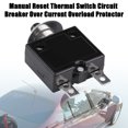 thumbnail image 4 of Greensen Manual Reset Thermal Switch Circuit Breaker Over Current Overload Protector , 5A Circuit Breaker, 10A Circuit Breaker, 4 of 7