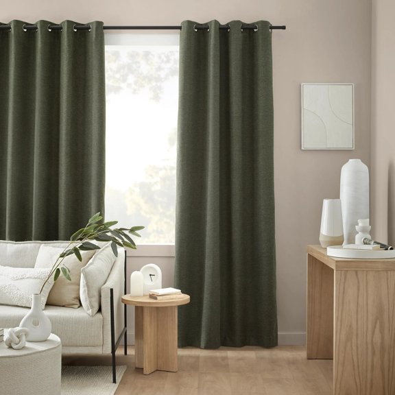 Bouclair Green Dion Blackout Curtain 52x84 in (132x213 cm)