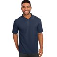 thumbnail image 1 of Hanes Polo Piqué Frais X-Temp pour Hommes, 6TG, Marine, 1 of 1