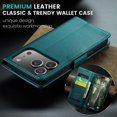 thumbnail image 3 of Case for iPhone 17 Pro Max Wallet Case with Card Holder, Kickstand RFID Blocking Magnetic Closure Shockproof Protective PU Leather Cover for iPhone 17 Pro Max Flip Case Wallet, 3 of 7
