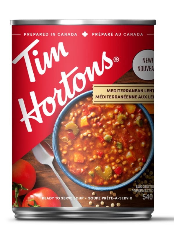 Tim Hortons Meduterranean Lentil Soup 540mL