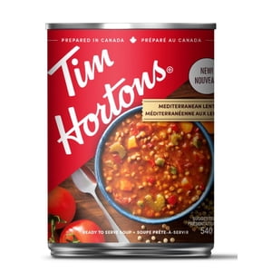 Tim Hortons Meduterranean Lentil Soupe 540mL