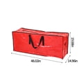 thumbnail image 3 of Wzzjkit Christmas Tree Storage Bag Large Reinforced Handles Protection Moving Bags Foldable Clothing Storage Bags with Zippers Wreath Storage Bags Fits Christmas Tree Storage Box, 3 of 8