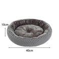 thumbnail image 4 of Pet Bed Creative Round Soft Plush Pet Sleeping Mat Pet Cushion for Dogs Cats, 4 of 9