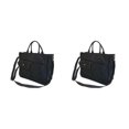 thumbnail image 3 of Youkk Stay Fashionable And Organized With These Versatile Handbags Fashionable black 2Set, 3 of 6