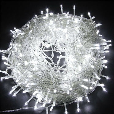 EGNMCR Light Strip, Christmas Lights - String Lights 100 LED Christmas Tree Wedding Party Decor Outdoor String Light