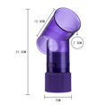 thumbnail image 2 of Xingzhi Diffuseur de Vent pour Sèche-Cheveux, Bonnet de Séchage pour Salon, Violet, 2 of 6