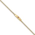 thumbnail image 1 of 14k Medical Soft Diamond Shape Red Enamel ID with Semi-Solid Cuban Bracelet 6 Inch "Bracelets, 1 of 1