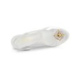 thumbnail image 4 of BLISSFUL STEP Chaussures pour Femmes Talons Compensés Transparents à Strass Bout Ouvert Slingback Chaussures Transparentes Argent 8, 4 of 8