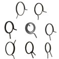 thumbnail image 3 of Lefu 5pcs Poignée de Porte Ressorts Levier de Porte Loquet de Remplacement Bobine Torsion, 3 of 6