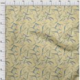 thumbnail image 4 of oneOone Cotton Cambric Yellow Fabric Floral & Sewing Craft Projects Fabric Prints By Yard 42 Inch Wide, 4 of 4