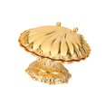 thumbnail image 4 of jifeng Seashell Fruit Bowl Creative Fruit Holder for Kitchen Counter Snacks Parties 20cmx23cmx13cm, 4 of 9