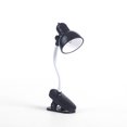thumbnail image 4 of Maoww Lampe de Lecture à Pince Réglable Mini Lampe de Bureau de Table à Piles Camping Portable à Pince Veilleuse, Noir, 4 of 7