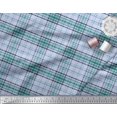 thumbnail image 3 of Soimoi Satin Silk Fabric Window Pane Check Print Sewing Fabric Yard 42 Inch Wide, 3 of 3