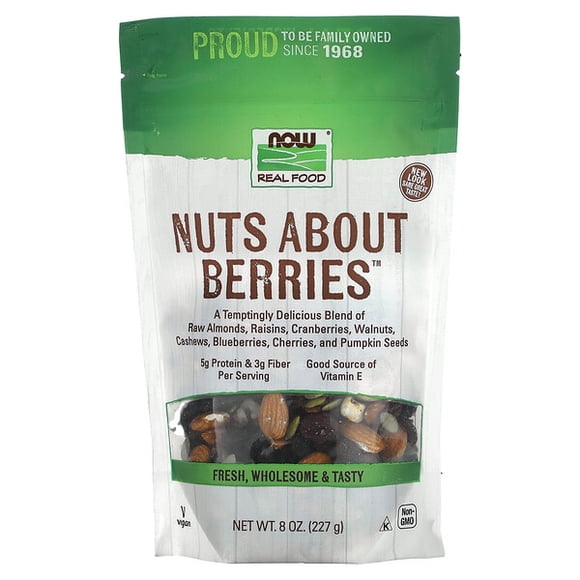 NOW Foods - Real Food Nuts About Berries - 8 oz.