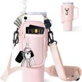 thumbnail image 1 of Chmadoxn 40oz Ice Cup Set Diving Material Water Bottle Handbag Handle Car Insulated Letter Cup Set Cup set, 1 of 2