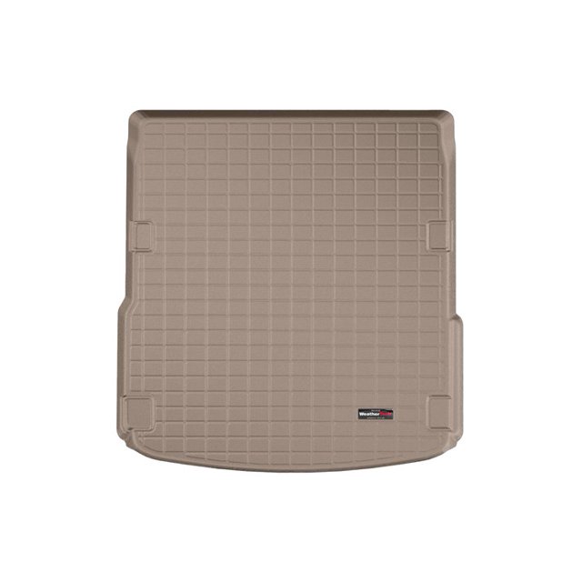 Weathertech Cargo Area Liner 411357 Direct Fit; Raised Edges; Tan; Thermoplastic Elastomer TPE Injection Molded Material; Non-Skid