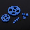 thumbnail image 1 of Motor Gear Set,Plastic Gears Pulley Belt Toy Parts Gears Pulley Extended Durability, 1 of 2