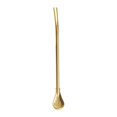 thumbnail image 3 of XZNGL Stainless Steel 304 Detachable Straw Colander Tea Leaking Juice Residue Spoon Milk Tea Coffee Stirring Spoon, 3 of 9