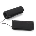 thumbnail image 1 of Heated Muffs, Blue Light Neoprene Handlebar Warmer 3 Levels Adjustable  For 30-40mm/1.2-1.6in For Bicycles For Motorcycle, 1 of 8