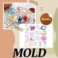 thumbnail image 4 of maskred Ensembles de Résine Compacts et Faciles à Ranger pour Débutants Superbes sous-Verres Grand Application C, 4 of 6