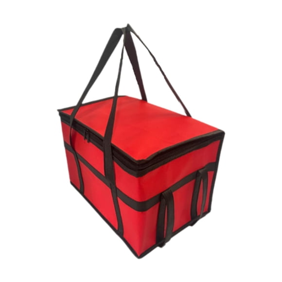 GROWTH TANK Bag Lunch Bag Insulated Food Delivery Bag for Catering Office Camping Red