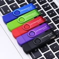 thumbnail image 4 of AMERTEER Clé USB Type-C 32 Go Pivotante en Vrac Clés USB Clé USB Fermeture à Glissière Clé Mémoire Téléphone Android PC Clés USB, 4 of 6