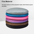 thumbnail image 3 of QualitChoice Coussin d'Assise Portable Remplacement Rond Relaxant Respirant Doux Fauteuil de Bureau Canapé Canapé Tapis Accessoires Gris 1 Pièce, 3 of 6