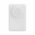 thumbnail image 1 of PopSockets MagSafe Power Pack Charger 5000 mAh White/Clear, 1 of 6