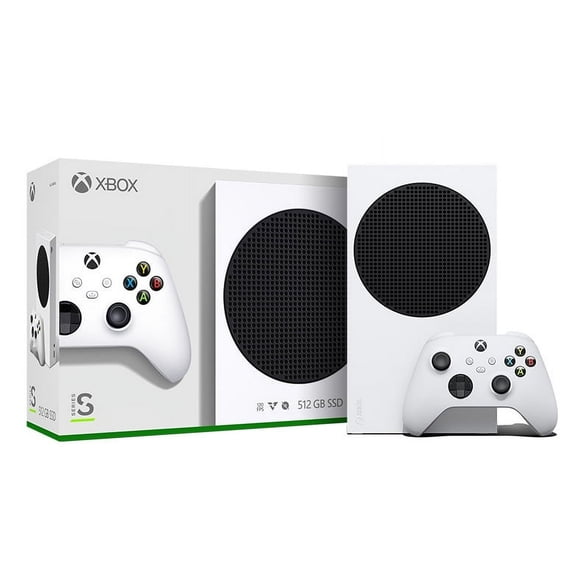 Microsoft - Xbox Series S 512 Go Console Tout Numérique (Jeux Sans Disque) - Blanc Remis à Neuf Excellent