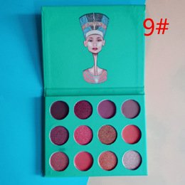 Juvia's Place The Saharan Palette 12 Color Eyeshadow Palette (Green)