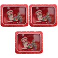 thumbnail image 2 of MesaSe Christmas Box Tin Cookie Candy Gift Tins Storage  Treattin Party Container Metal Containers Empty Tins Boxes Package, 2 of 7