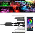 thumbnail image 1 of Wzzjkit Kit de Lumière DEL pour Moto de Maison et de Cuisine, Flexible et Étanche, Bande Lumineuse Néon, Convient aux Motos et Bicyclettes 12V, 1 of 5
