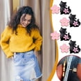 thumbnail image 2 of JilgTeok 5 Packs 4pcs Pant Waist Tightener Buttons Pins Sakura Rabbit/Cat Waist Buckles Adjustable Waist Buckle Extender Pants Clips No Sewing for Loose Jeans Skirts Clearance, 2 of 4
