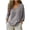 AA-Gray, variant on QATAINLAV Women's Linen Long Sleeve Shirts Loose Casual V Neck Tunic Blouses Solid Color Lightweight Pullover Tops, Blue, XL