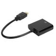 thumbnail image 2 of Câble Convertisseur, Convertisseur VGA Résistant à l'Usure Interface Multimédia HD vers Protection de Boîtier VGA pour Moniteur Projecteur pour Ordinateur pour Portable Noir,Blanc, 2 of 8
