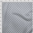 thumbnail image 4 of oneOone Cotton Poplin Light Gray Fabric Ogee Fabric For Sewing Printed Craft Fabric By The Yard 42 Inch Wide, 4 of 4