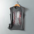 thumbnail image 3 of SMihono Hauts pour Femmes Débardeur Mode Femme Col Rond Imprimé Blouse Sans Manches T-Shirt Été Débardeurs pour Femmes Hauts d'Été pour Femmes, 3 of 3