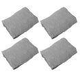 thumbnail image 1 of 4Pcs Waterproof Chair Seat Cover Seat Slipcover Stretch Jacquard Chair Seat Cushion Protector Cover Removable Wedding Banquet Square Chair Cover for Chair Home Kitchen, 1 of 10
