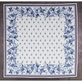 thumbnail image 2 of Vargottam Collection de Luxe Linge de Table Décor Serviette en Coton Tissu Imprimé Serviettes Réutilisables Ensemble de 4, 20 X 20 - Floral Aquarelle Monochrome, 2 of 6