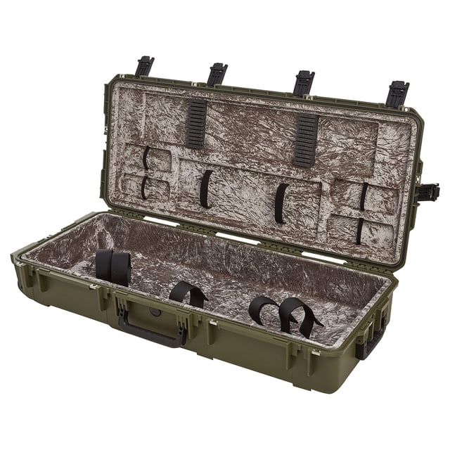 SKB Hard Large Plush Storage Case Archery Bow Arrow Parallel Limb iSeries REV2, Green