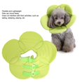 thumbnail image 2 of Cute Dog Elizabeth Collar, Pet Recovery Collar Sunflower Shape Lightweight Adjustable Prevent Licking  For Post Surgery, 2 of 9