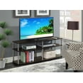 thumbnail image 2 of Convenience Concepts Designs2Go Three-Tier 60" TV Stand in Espresso Wood Finish, 2 of 5