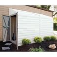 thumbnail image 2 of Yardsaver® 4 x 10 ft Steel Storage Shed Pent Roof Eggshell, 2 of 6