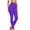 Purple, variant on Women's Sports Fitness Pants Solid Colored CasualTight Fitting Tight Peach Hip Yoga Pants Stretch Pants
