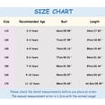 thumbnail image 2 of Kcodviy Tout-Petits Garçons Filles Long Tout-Petit Fille sous-Vêtement Manche Uni Imprimés Vêtement de Nuit T-Shirt Manche Longue Enfants T-Shirt Hauts, 2 of 3
