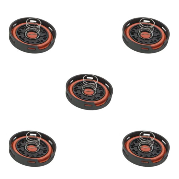 relayinert LR023777 New Engine PCV Valve Cover S60 S80 V70 XC70 XC60 XC90 Freelander 2 PCV Valve Cover Repair Kit Membrane XC60 5Set