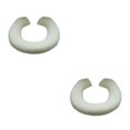 thumbnail image 1 of Thinsony Acrylic Fibers Made Toilet Mat Removable And Fits Most Toilets U Shape Beige 2Set, 1 of 6