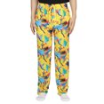 thumbnail image 4 of Pokemon Men's Pikachu Pajama Pants Allover Character Multicolor Lounge Sleep Bottoms, Multicolored, Large, 4 of 6